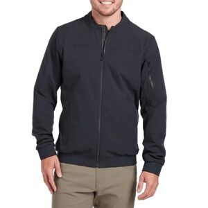 KUHL Men’s Raven Silencr Black Bomber Jacket - Large